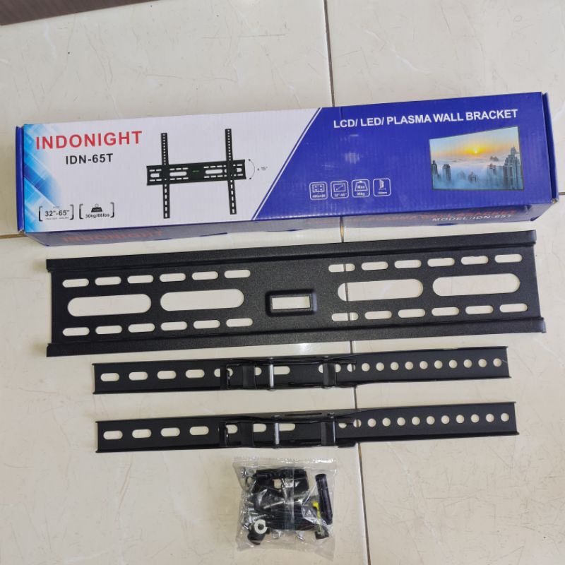 Breket TV LED INDONIGHT Ukuran 32 - 65inc Cocok untuk Semua TV