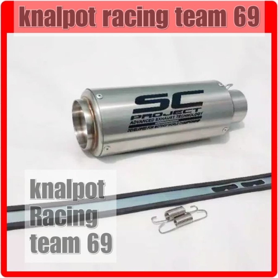 Silencer knalpot SC project Cb150r Cbr150r R15 v3 Vixion SILENCER ONLY