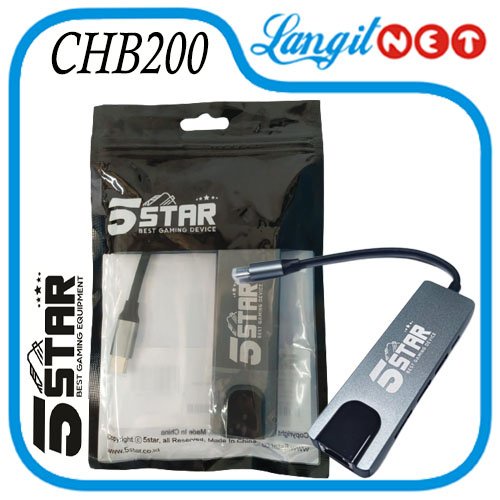 CHB200 5STAR TYPE C 5 IN 1 CONVERTER