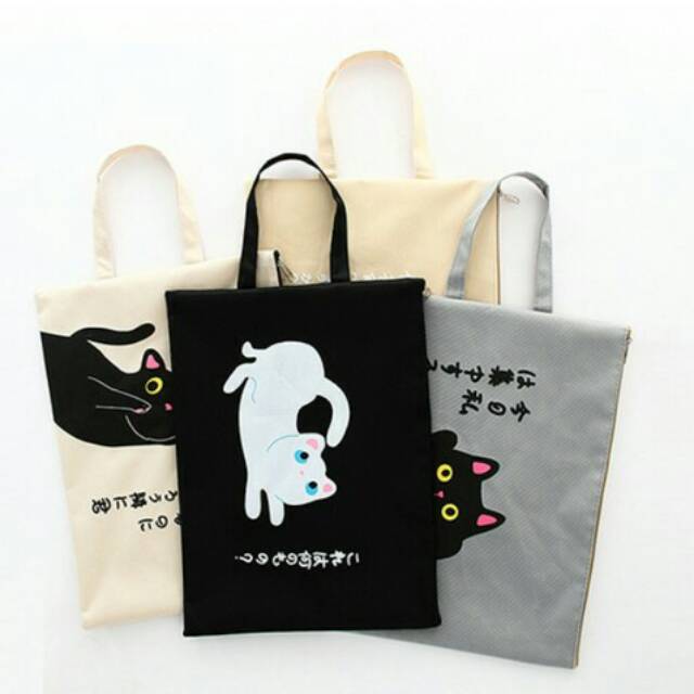 

Map A4 Kain Kucing Dengan Tali