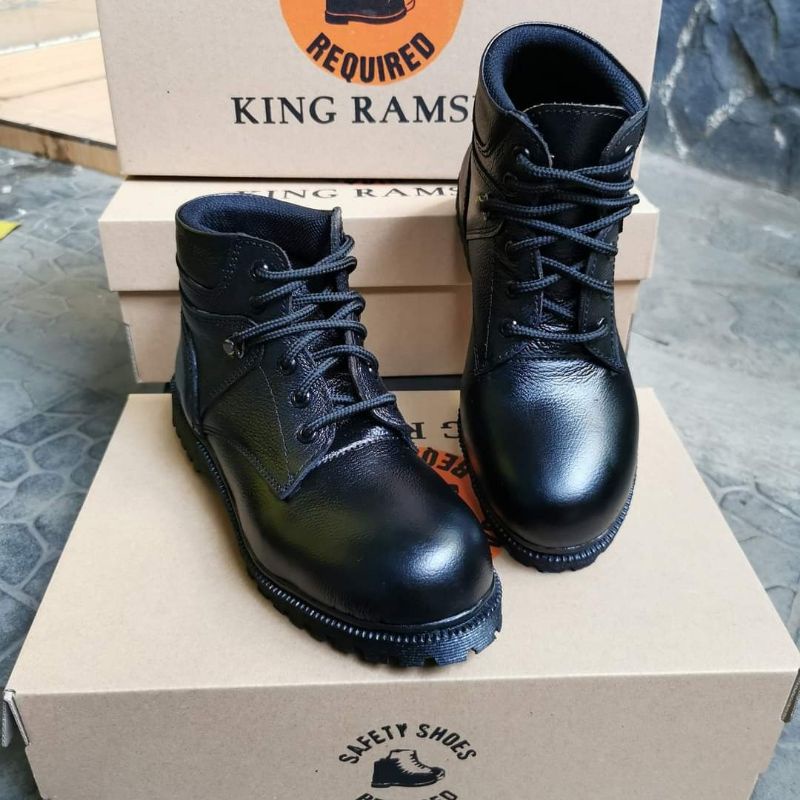 Sepatu Safety Kulit Wanita King Ramses 803 ( Produksi Sendiri )