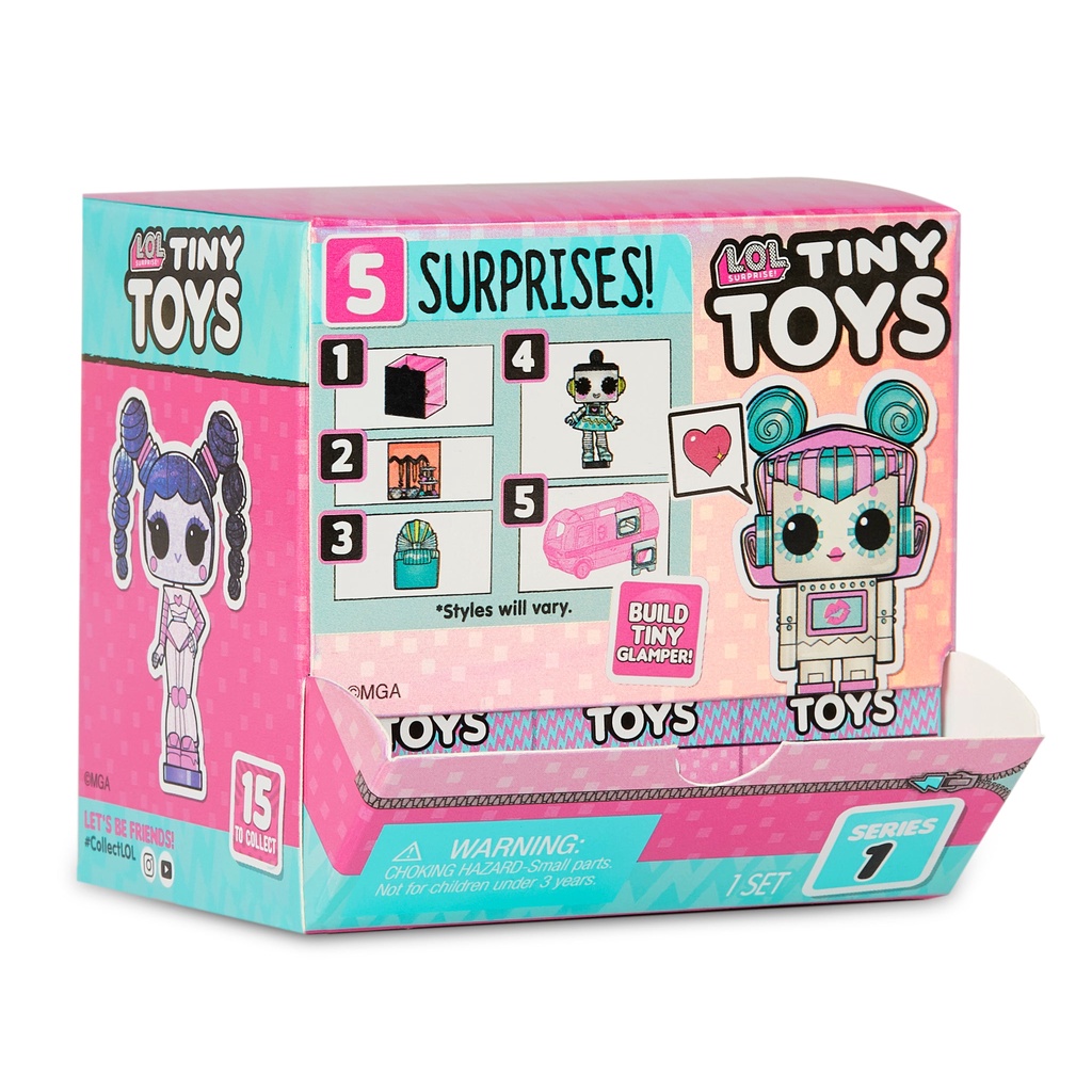 NEW ARRIVAL | LOL SURPRISE! SERIES 1 TINY TOYS Doll Diecast Miniatur Mainan Anak Random 10%