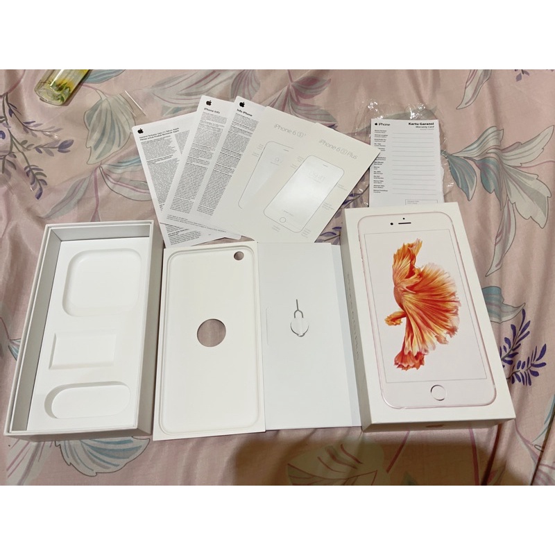 BOX / DUS / KOTAK IPHONE 6S Plus 32GB ROSEGOLD ORI IBOX