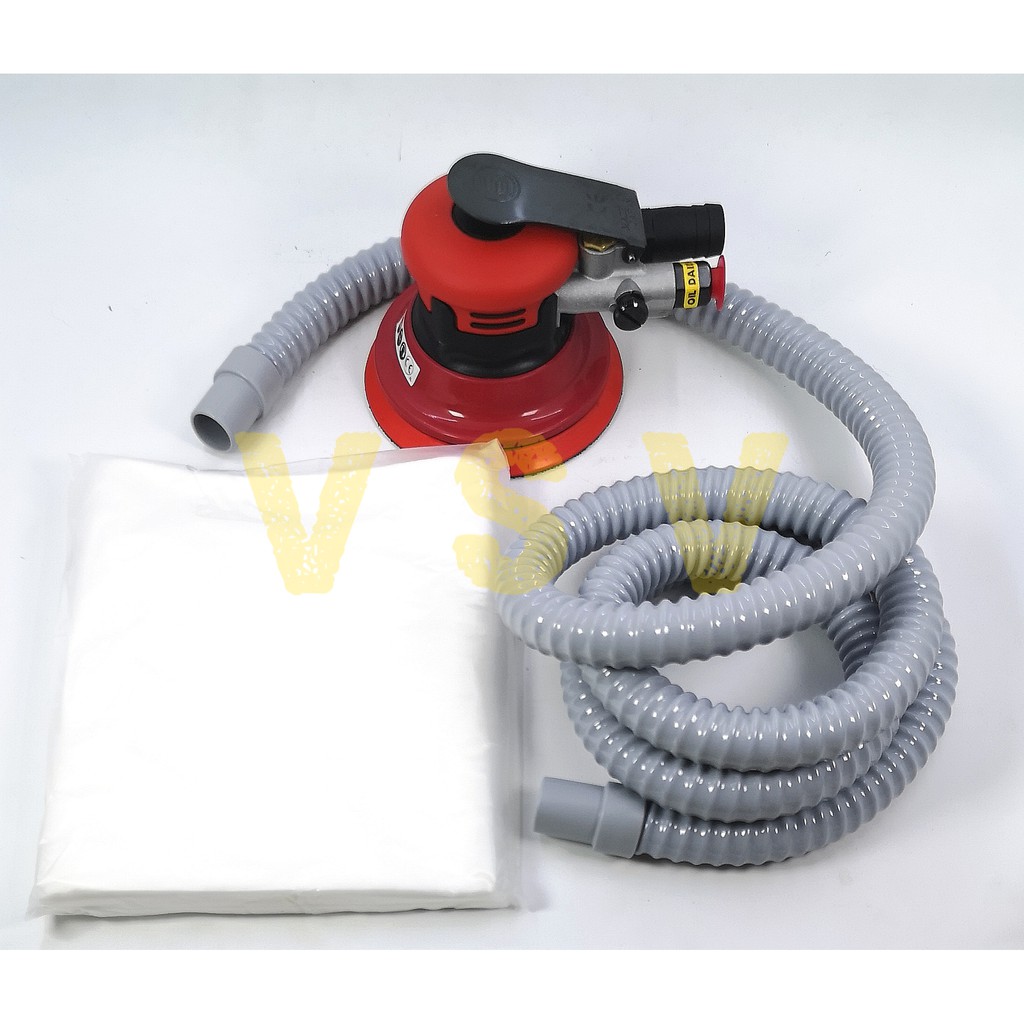 Shinano 5&quot; Dust free Sander SI-3111LG Mesin ampelas angin Air tools