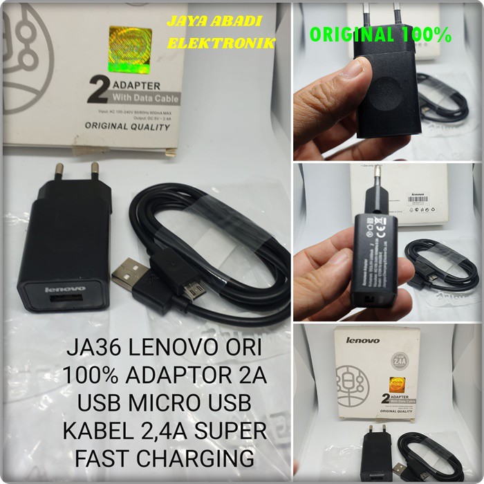 J36 ADAPTOR LENOVO 2A USB MIKRO KABEL DATA SUPER FAST CHARGING CHARGE TRAVEL ADAPTER ADAPTIVE WATT W ANDROIT HANDPHONE QUALLCOMM UNIVERSAL MULTI ORIGINAL VOLT GADGET CABLE WIRED BISA UNTUK UNTUK SEGALA MEREK HANDPHONE SUPER FLASH CHARGER