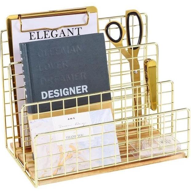 

Office & Stationery | Document Organizer | 3-Tier White Office Decor And Magazine / Rak Majalah / Rak Serbaguna | Best Seller