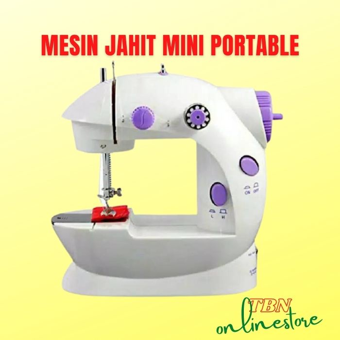 Alat Mesin Jait Jahit Mini Portable- Peralatan Jahit – Mesin Penjahit Mini 202 MINI SEWING MACHINE