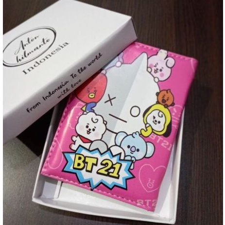 [AHLMN] Dompet anak perempuan gambar karakter lucu dan imut, dari bahan berkualitas model lipat buku