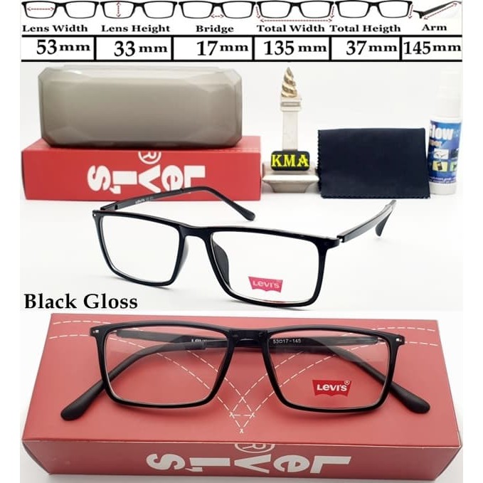 frame elastis minus LEVIS frame kacamata elastis frame flexible minus