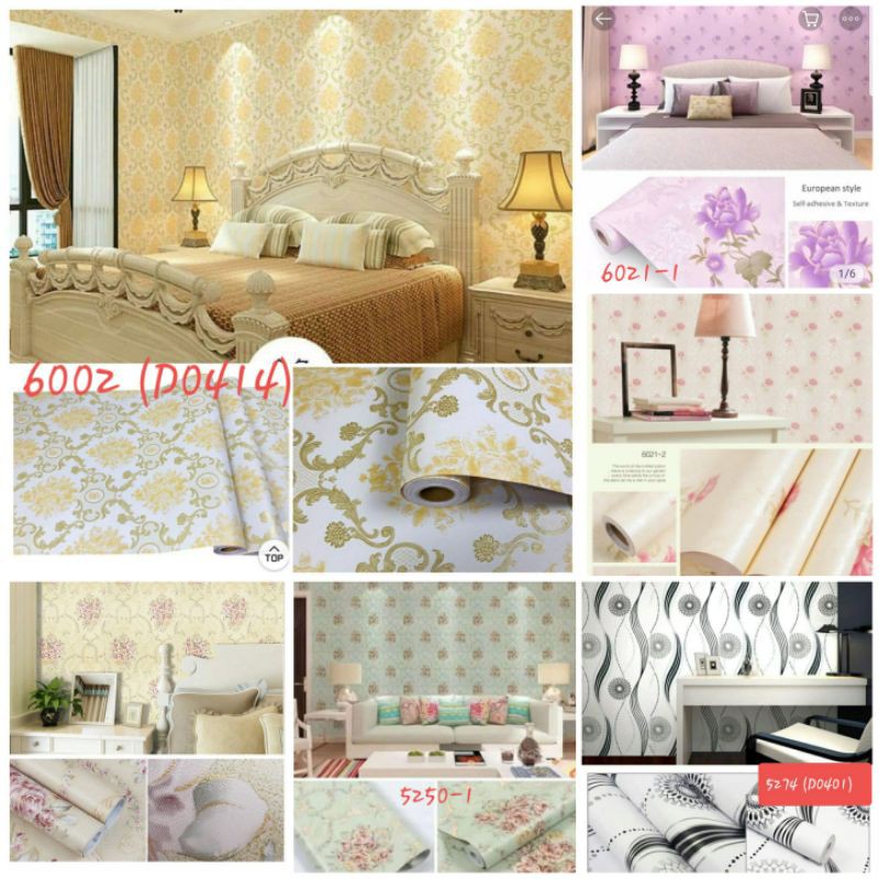 Wallpaper sticker classic/wall sticker classic/stiker dinding/wallpaper dinding/wallstickerpekanbaru