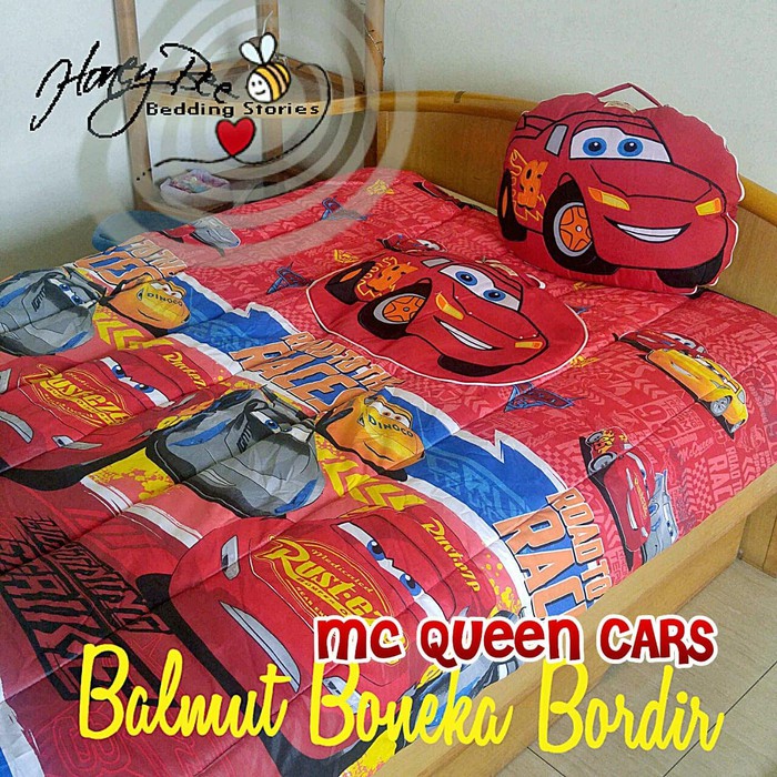 Fata Selimut Dewasa Halus Dan Lembut Jumbo Size Motif Atmosphere  SV782 Balmut Cars Mc Queen Bantal