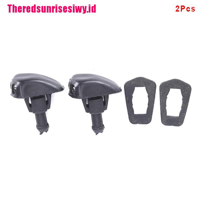 【Theredsunrisesiwy.id】2pcs Universal Car Window Windshield Wiper Washer Nozzle Water Spray Jet