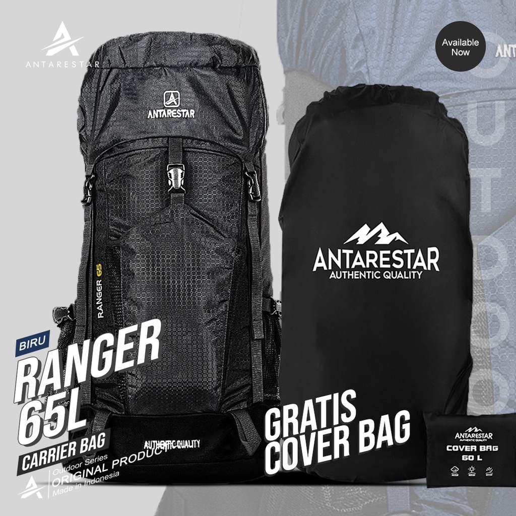 Antarestar Tas Ransel Gunung Camping Outdoor Backpack 65 Liter