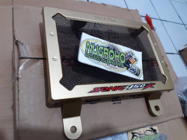 Cover Radiator SONIC 150 Original Honda Gold