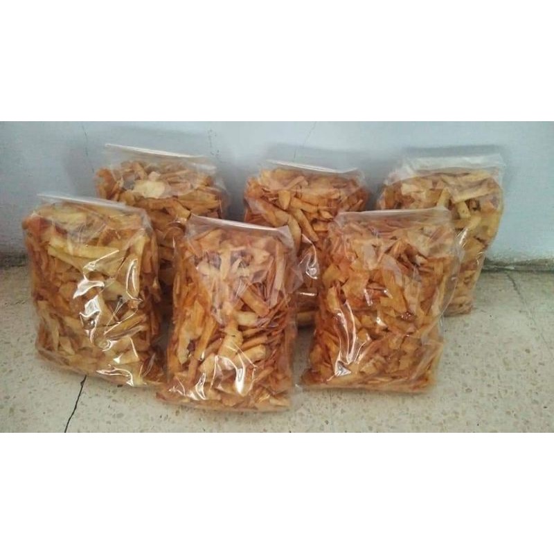 

loncis/ balung ketek / kripik singkong