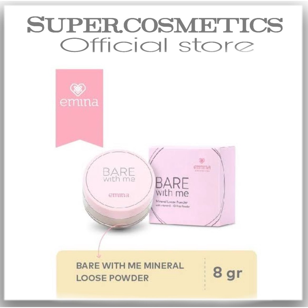 Emina Bare With Me Mineral Loose Powder 8 gr