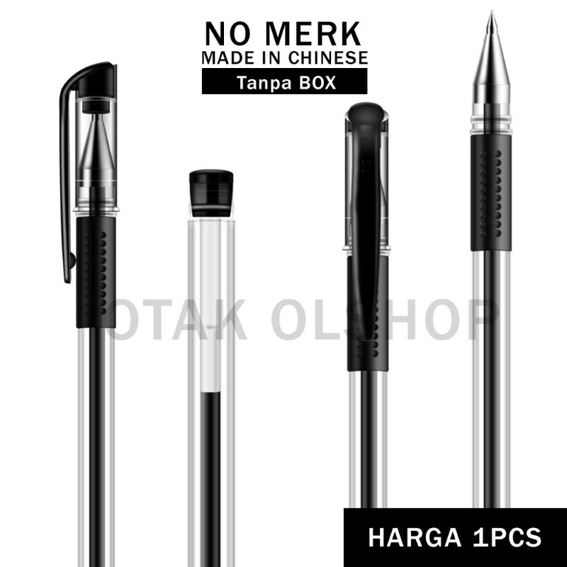 Pulpen mimi hitam 1pcs / Bolpen Pena Pen Alat Tulis Perlengkapan Sekolah