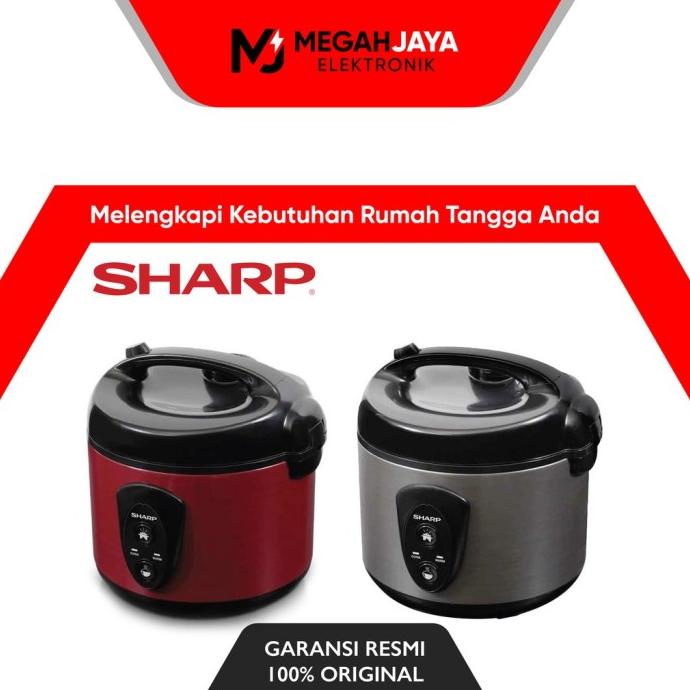 Sharp Rice Cooker Magic Com Ksn 18-Mg-Sl Ksn 18 Mg-Rd 1 8 Liter Garans Q8Gsrudfl2