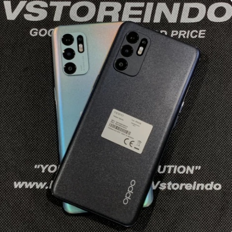 Oppo Reno 6 8/128 GB Ex Resmi Oppo Second Bekas Seken Original Good Ex Pemakaian Good Condition