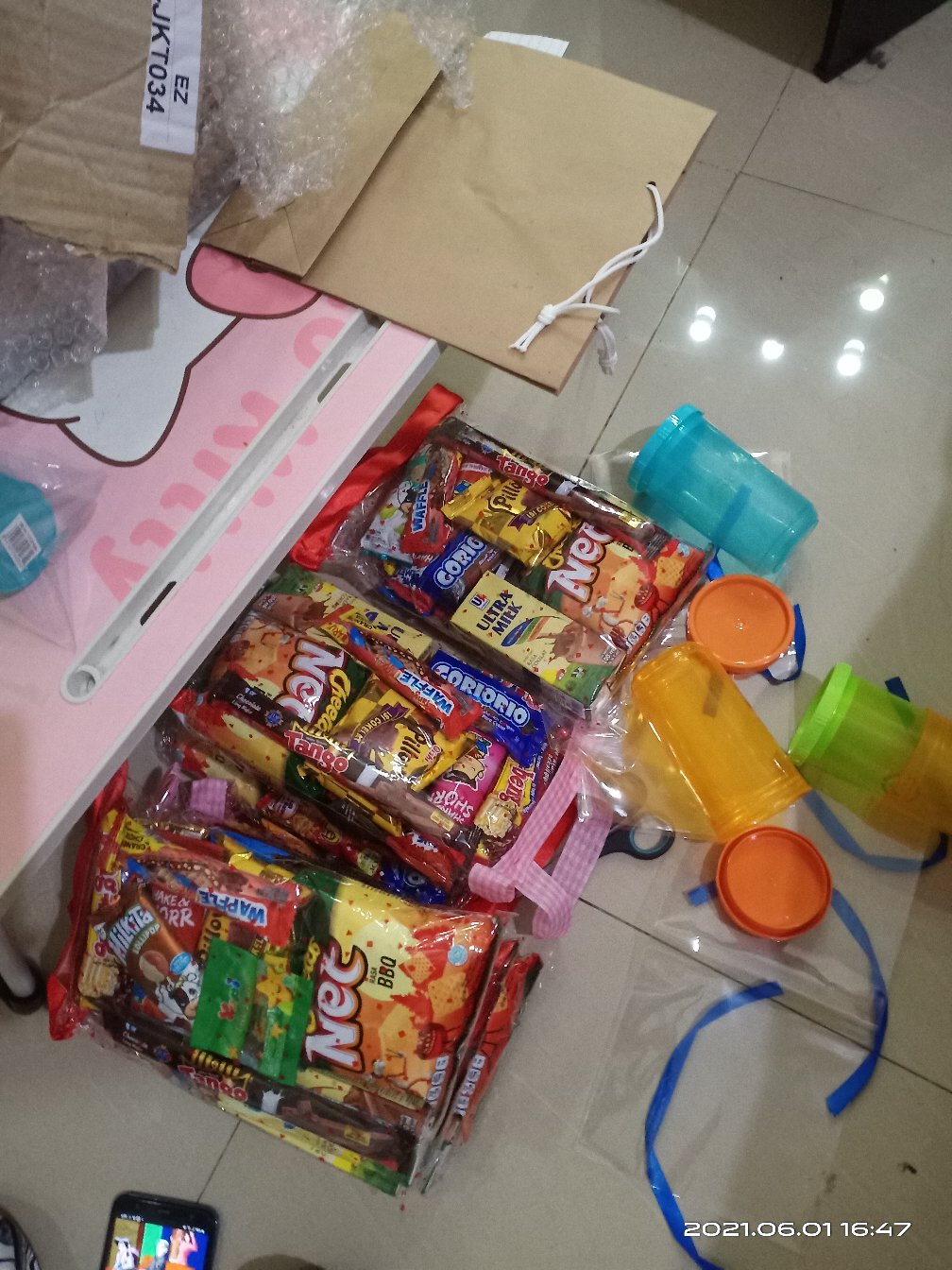 Gelas Tutup Lemony Warna Sealware Tebal