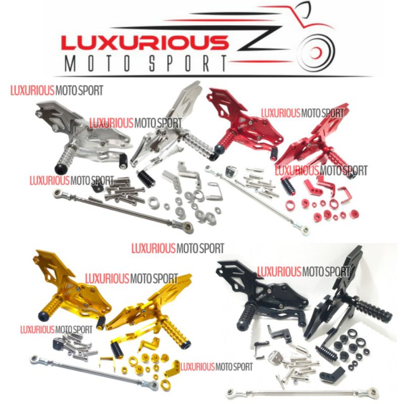 footstep nui zeta r25 underbone nuibikes r25 footstep underbone r25