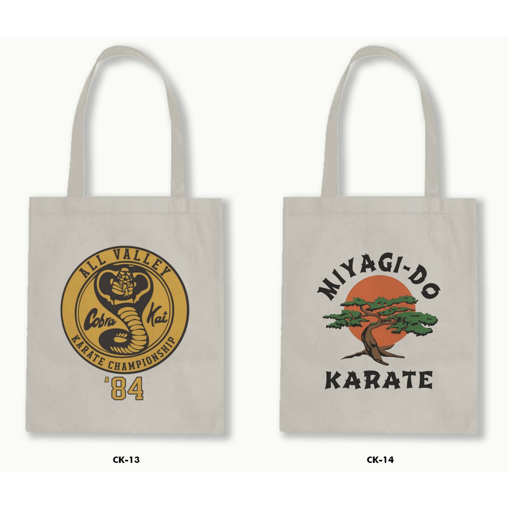 TOTE BAG BLACU 30X40 - COBRA KAI .01