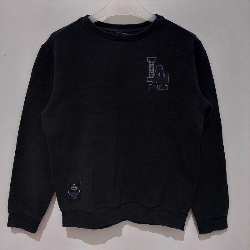 crewneck sweater MLB dodgers LA original preloved second
