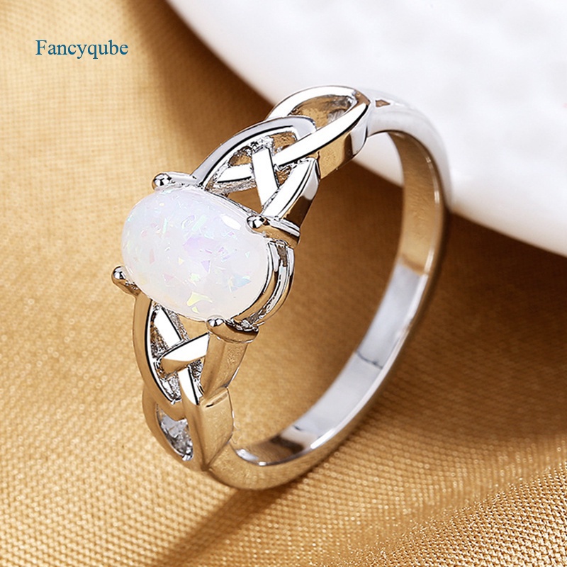 Fancyqube Cincin Sterling Silver 925 Hias Batu Lapis Lazuli / Turquoise / Agate / Phoenix Untuk Pria