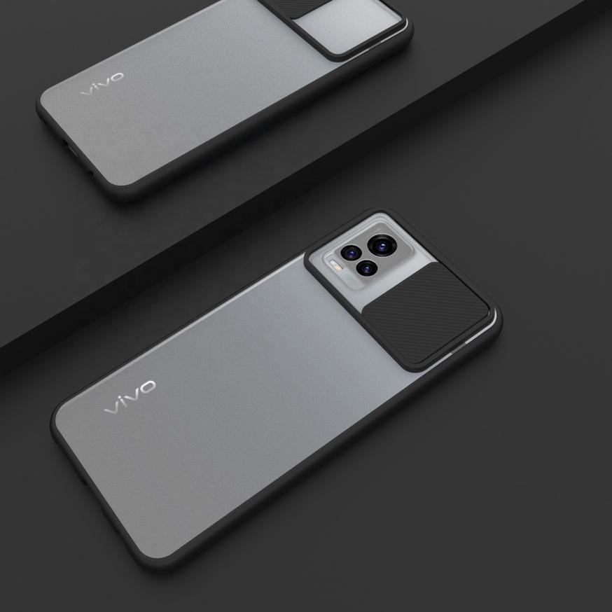 TERMURAH Vivo V20 Case Softcase Slide Camera Protection Case Casing Vivo V20 ..