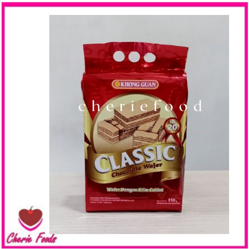 

Khong Guan Classic Wafer Chocolate - 350gram