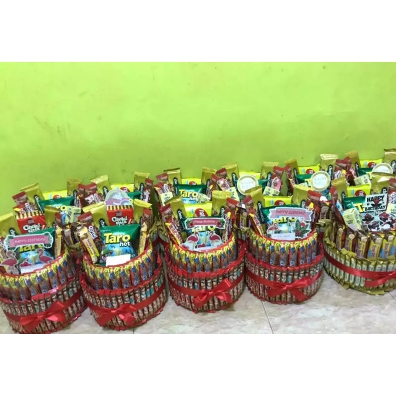 TERMURAH CAKE SNACK SUSUN/KUE ULANG TAHUN SNACK BISA BAYAR DI TEMPAT (COD)