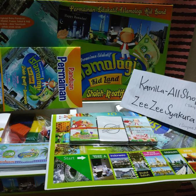 Promo Awal tahun mainan monopoli islami. kidland. islamologi. mainan edukatif. Diskon