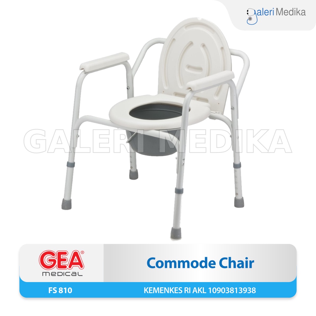 Kursi BAB GEA FS810 / FS 810 / FS-810 Commode Chair