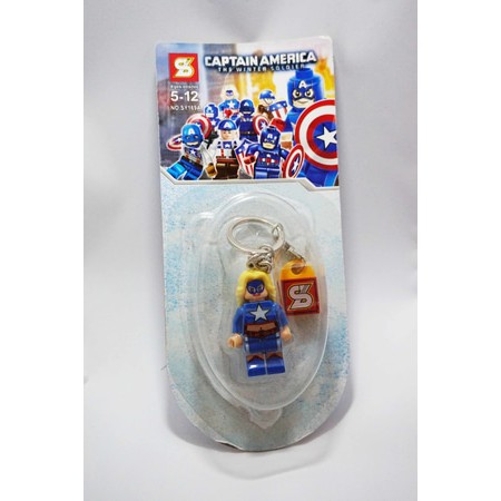 Gantungan Kunci Lego Captain America The Winter Soldier-07 [SY]