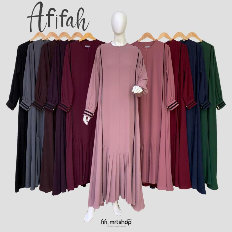DRESS AFIFAH-SOFT LEXUS