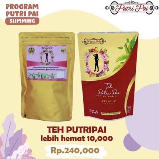 

Teh Putripai 2 pcs
