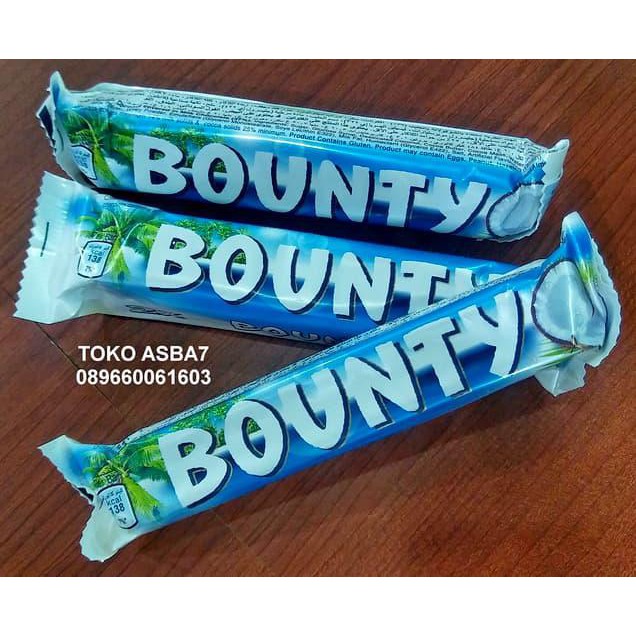 

Bounty Coklat Single Pack Isi 2 138Gr