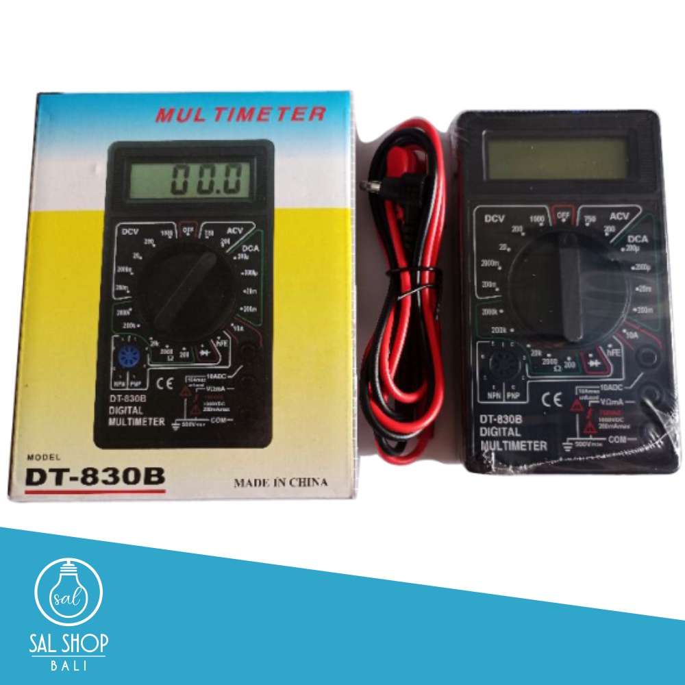 Jual Multimeter DT830B / DT-830B Tofuda Avometer Multitester Digital ...