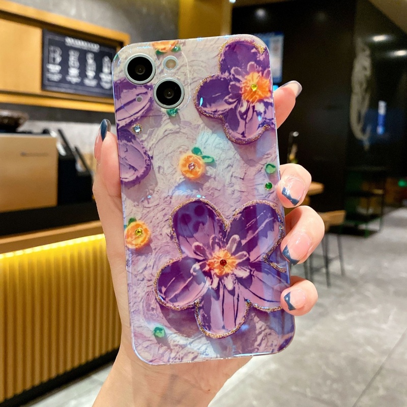 Soft case Motif Bunga Daisy Untuk iphone 13 12 11 Pro Max XS XR 8plus iphone 12pro12pro Max 7 8 Plus X XS XR XSMAX