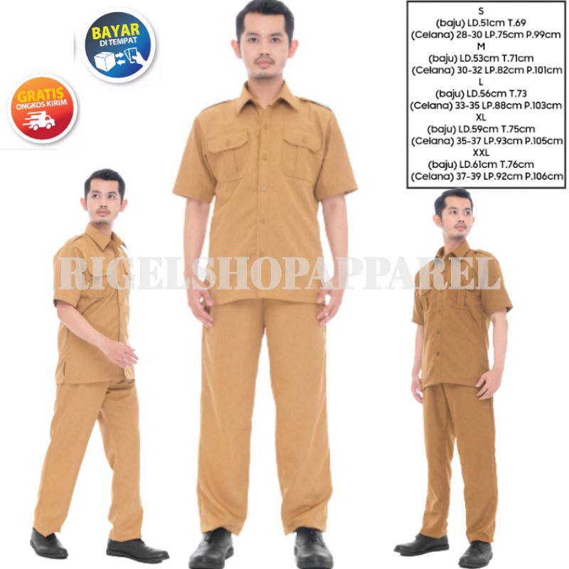 seragam pns seragam pns pria seragam pns khaki tua seragam pns khaki muda pns khaki pns kheki seragam guru pemda pemkot seragam asn baju kerja baju dinas seragam dinas seragam guru baju guru setelan pns setelan guru