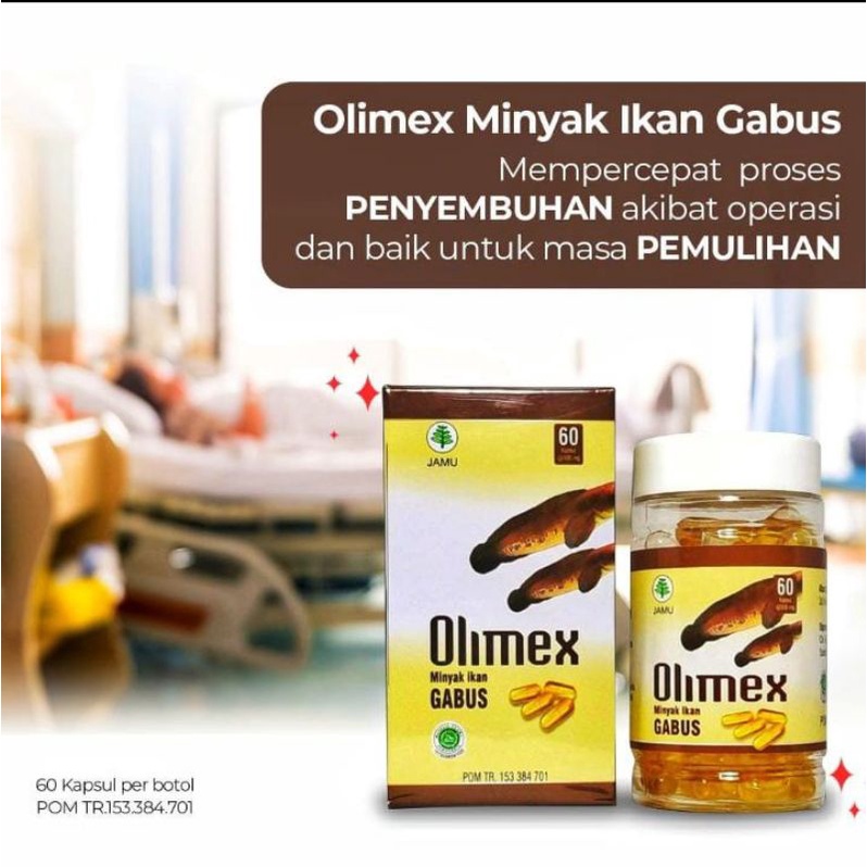 kapsul minyak gabus asli olimex minyak kutus minyak ikan gabus pasca operasi