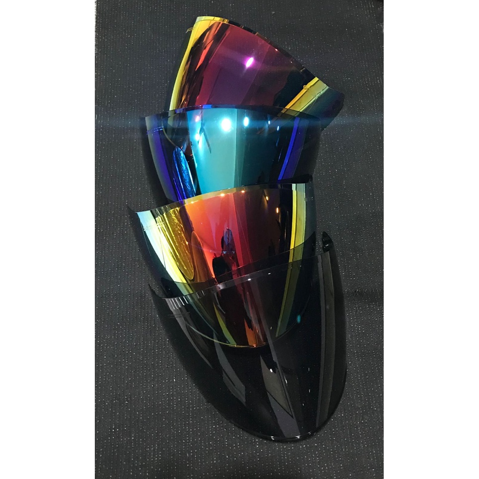 VISOR PAKET GANTENG KYOTO/DYNAMIC/KYT REVO IRIDIUM ORIGINAL COLOUR PNP kyoto, dynamic, dyr osaka