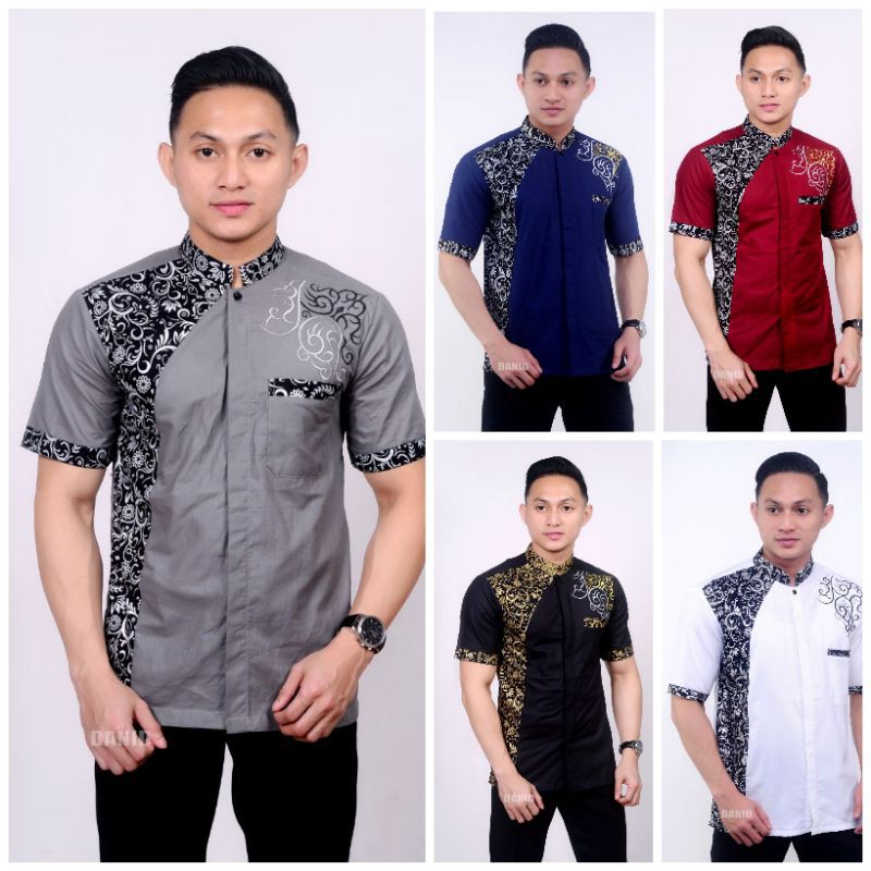 Kemeja Cowok Kasual Pria Keren Murah Croft &amp; Barrow Classic Fit Button Down Shir Baju Surfing 16TGV