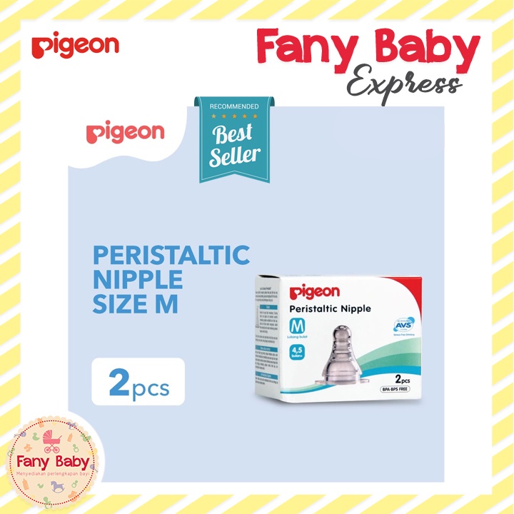 PIGEON PERISTALTIC SLIM NECK NIPPLE BLISTER