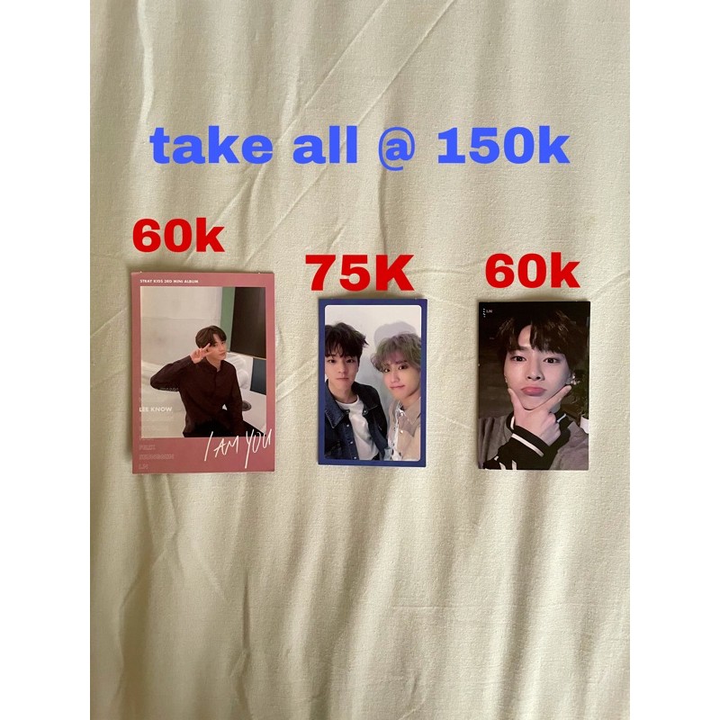 I AM YOU STRAY KIDS LEE KNOW HAN SEUNGMIN I.N PHOTOCARDS/PCS