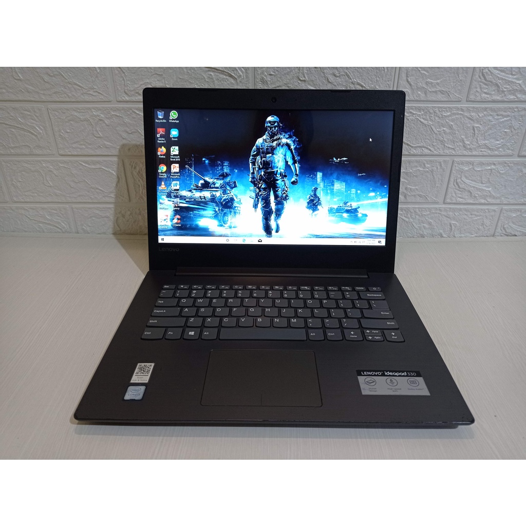 Lenovo Ideapad 330 Core i3 Gen 6 Skylake RAM 8GB SSD Laptop Second Bekas Murah Gen6
