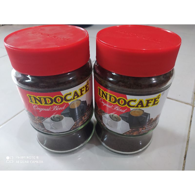 

indocafe original blend 200gr jar botol