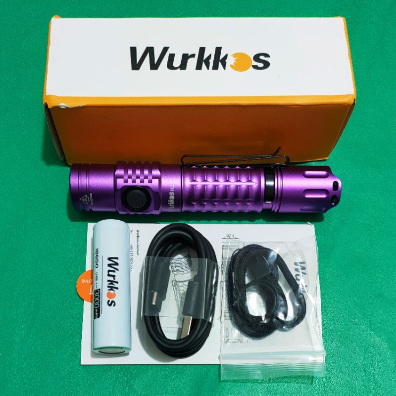 Original Wurkkos FC12 SFT40 2000Lumen USB C