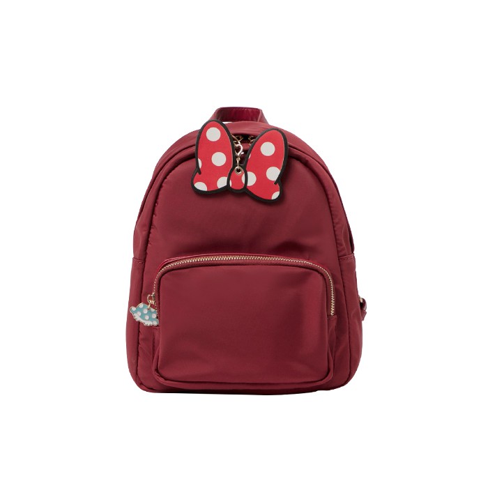 Gracegift Disney Collection Minnie Mouse Red Nylon Backpack