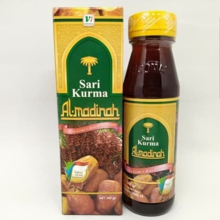 Sari Kurma Al Madinah Kaya Akan Mineral Dan Vitamin Yang Dibutuhkan Oleh Tubuh Isi 365 gr